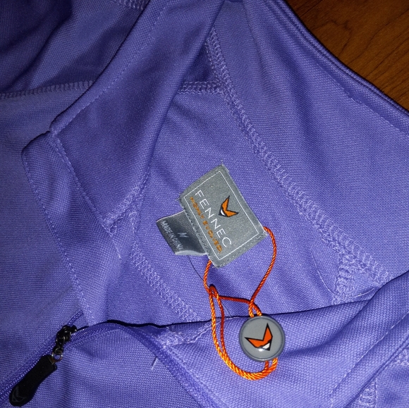 NEW PURPLE Men's Fennec Golf 1/4 Pullover - Discontinued - Picture 5 of 6